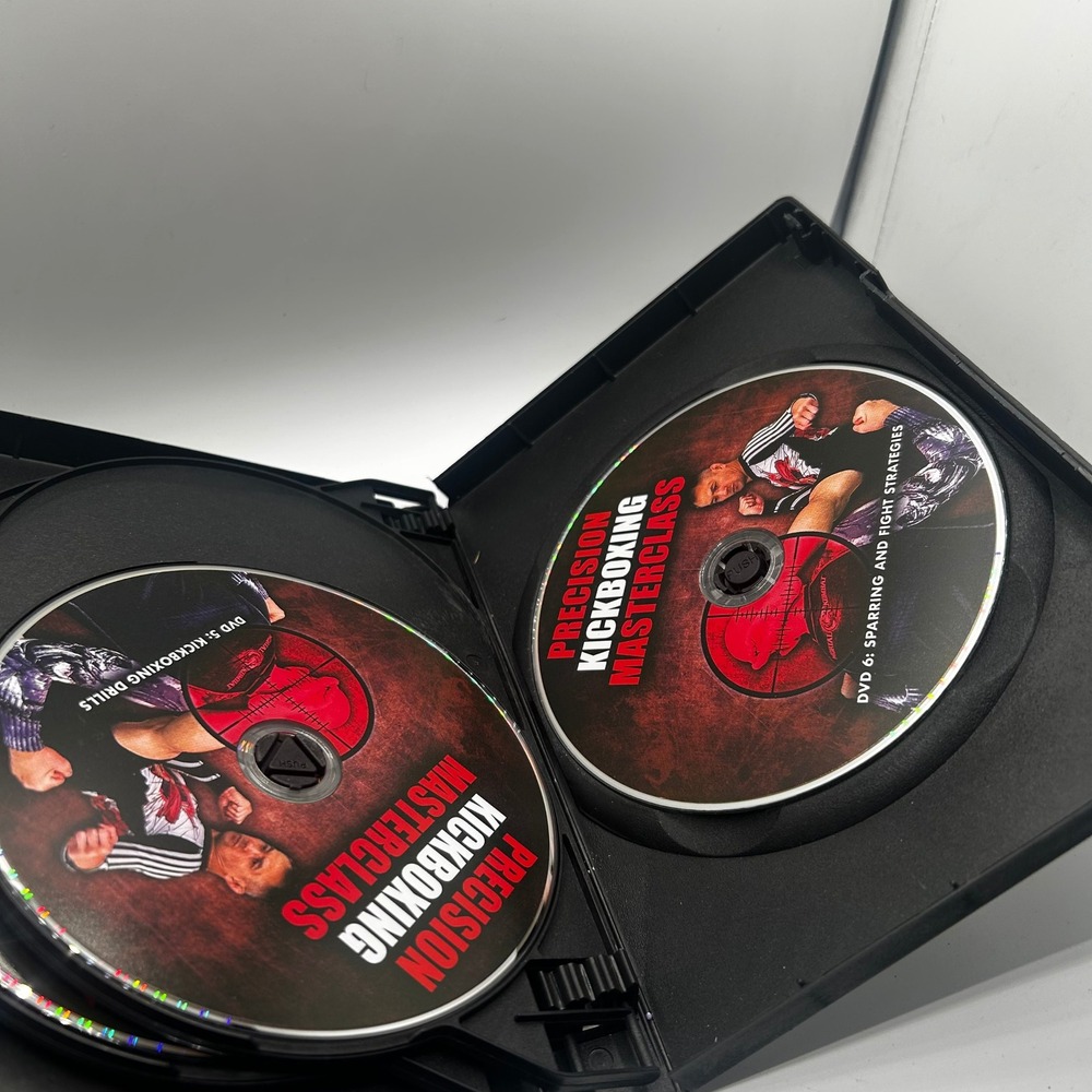 Precision Kickboxing Masterclass DVD Set Ritchie Yip Stephan Kesting 6-Disc MMA - Picture 6 of 6